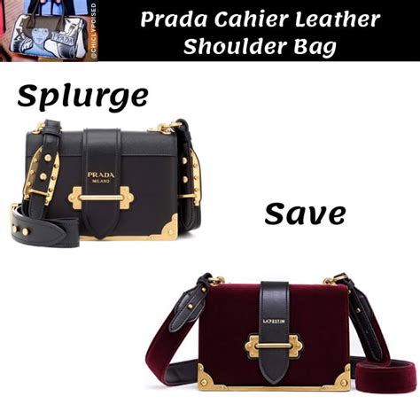 replica prada cahier shoulder bag|prada aesthetic bag dupe.